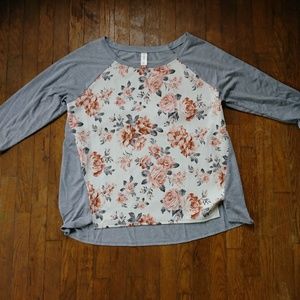 🌹Rosey Baseball Tee🌹